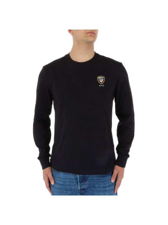 ck Typ günstig Kaufen-Blauer - Blauer Maglia Uomo. Blauer - Blauer Maglia Uomo <![CDATA[Marke: Blauer Art: Mann Typologie: Pullover Jahreszeit: Alle Jahreszeiten PRODUKTDETAILS • Farbe: schwarz • Muster: Druck- • Ärmel: lang • Ausschnitt: rund • Artikelcode: 22WBLUH