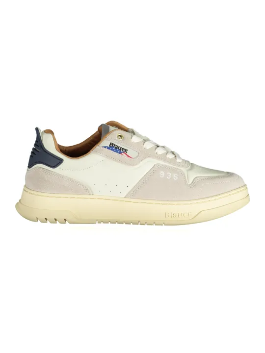 "Blauer Sneakers im Sale | Blauer F3HARPER08LES Sneakers mit Kontrast und Logo Print online kaufen"|Planet-Deluxe