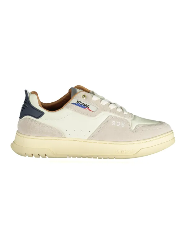 "Blauer Sneakers im Sale | Blauer F3HARPER08LES Sneakers mit Kontrast und Logo Print online kaufen"|Planet-Deluxe