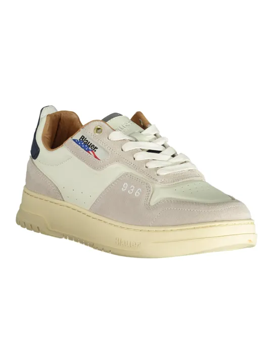 "Blauer Sneakers im Sale | Blauer F3HARPER08LES Sneakers mit Kontrast und Logo Print online kaufen"|Planet-Deluxe