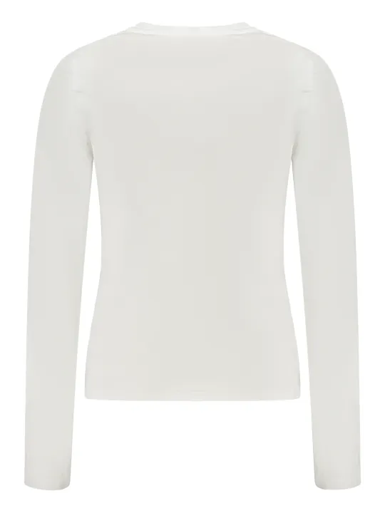"GUESS JEANS T-Shirts im Sale | GUESS JEANS Bio-Baumwolle T-Shirt mit Logo Stickerei online kaufen"|Planet-Deluxe