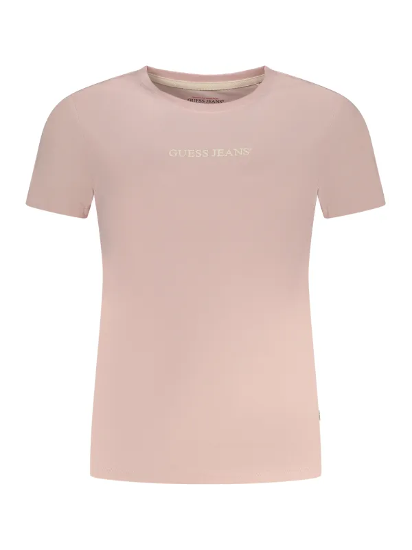"GUESS JEANS T-Shirts im Sale | Kurzarmshirt Rundhals Bio-Baumwolle Print Guess Jeans online kaufen"|Planet-Deluxe