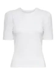 Weißes Damen T-Shirt vorneansicht
