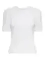 Weißes Damen T-Shirt vorneansicht