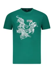 "Cavalli Class T-Shirts im Sale | Cavalli Class Logo TShirt Kurzarm Rundhals Druck online kaufen"|Planet-Deluxe