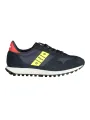 "Blauer Sneakers im Sale | KONTRAST-SNEAKER MIT LOGO UND SCHNÜRSENKEL online kaufen"|Planet-Deluxe