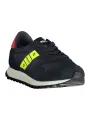 "Blauer Sneakers im Sale | KONTRAST-SNEAKER MIT LOGO UND SCHNÜRSENKEL online kaufen"|Planet-Deluxe