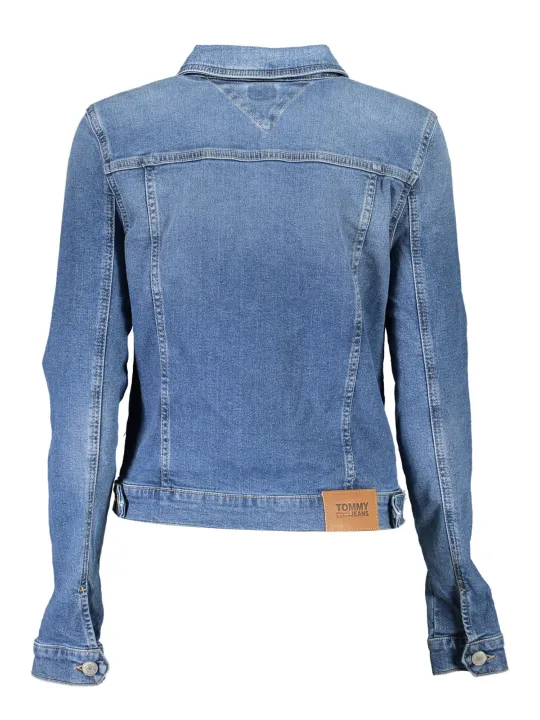 "Tommy Hilfiger Jacken im Sale | Verwaschene Jeansjacke mit Stickerei und Logo von Tommy Hilfiger online kaufen"|Planet-Deluxe