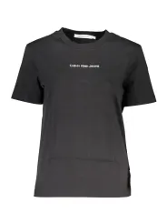 "Calvin Klein T-Shirts im Sale | Calvin Klein Kontrast TShirt mit Stickerei Logo online kaufen"|Planet-Deluxe
