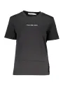 "Calvin Klein T-Shirts im Sale | Calvin Klein Kontrast TShirt mit Stickerei Logo online kaufen"|Planet-Deluxe