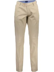 "GANT Hosen im Sale | GANT Beige Hose mit 4 Taschen und Logo online kaufen"|Planet-Deluxe