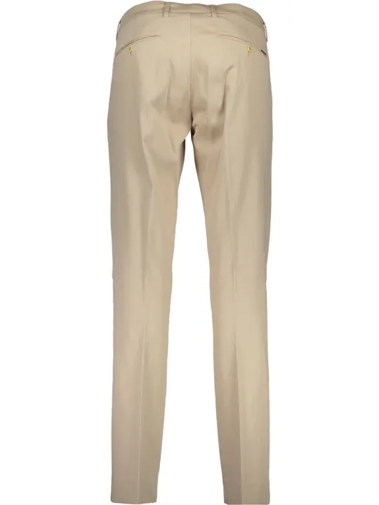 "GANT Hosen im Sale | GANT Beige Hose mit 4 Taschen und Logo online kaufen"|Planet-Deluxe