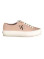 "Calvin Klein Sneakers im Sale | Calvin Klein Plateau Sneaker Print Rosa online kaufen"|Planet-Deluxe