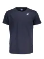 "K-WAY T-Shirts im Sale | Kurzarm TShirt Rundhals Logo Blau KWay online kaufen"|Planet-Deluxe
