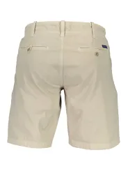 "GANT Hosen im Sale | GANT Bio-Baumwolle Bermuda mit 4 Taschen Beige Hose online kaufen"|Planet-Deluxe