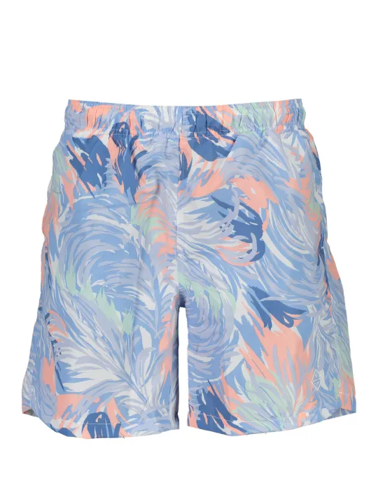 "GANT Badehosen im Sale | GANT Badeboxer mit Innenslip und Taschen Azurblau online kaufen"|Planet-Deluxe