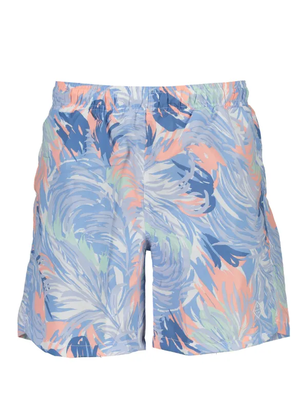 "GANT Badehosen im Sale | GANT Badeboxer mit Innenslip und Taschen Azurblau online kaufen"|Planet-Deluxe