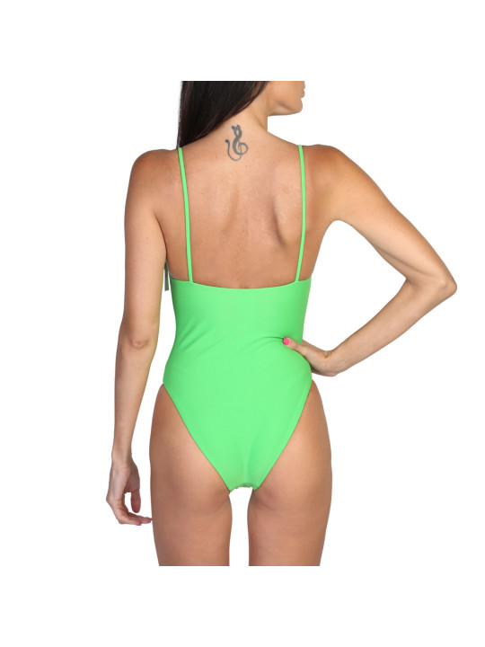 Neon grüne Moschino Damen-Badeanzug