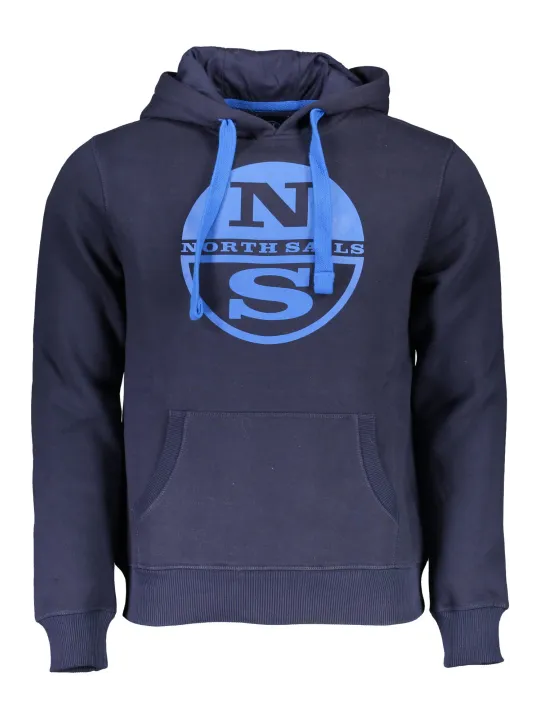 "North Sails Sweatshirts im Sale | Kapuzensweatshirt mit Tasche und Print - North Sails online kaufen"|Planet-Deluxe