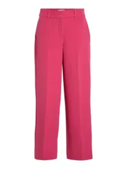 Vila Damen Sommerhose Fuchsia – Leicht & Stilvoll