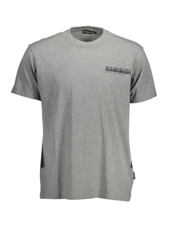"Napapijri T-Shirts im Sale | Napapijri Kurzarmshirt Rundhals Logo Grigio Quintinoss online kaufen"|Planet-Deluxe