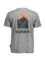 "Napapijri T-Shirts im Sale | Napapijri Kurzarmshirt Rundhals Logo Grigio Quintinoss online kaufen"|Planet-Deluxe