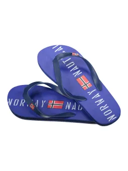 "Stylische Norwegen 1963 Pantoletten Blau – Komfort & Eleganz"