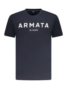 "Stylisches Armata Di Mare Kurzarmshirt - Rundhals, Logo"