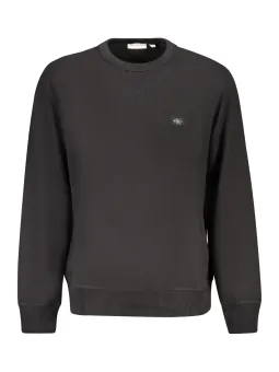 "Nachhaltiges Langarm-Sweatshirt mit Kontrastdetails & Logo"