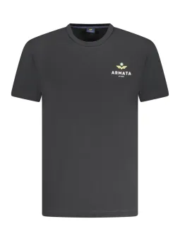 "Stilvolles Armata Di Mare Kurzarmshirt – Rundhals, Logo"