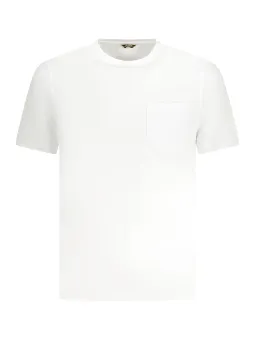 "K-Way Herren Kurzarmshirt mit Tasche & Logo – T-Shirt"