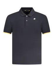 "K-WAY Poloshirts im Sale | Kurzarm Polo Kontrast Details Logo KWAY Schwarz online kaufen"|Planet-Deluxe