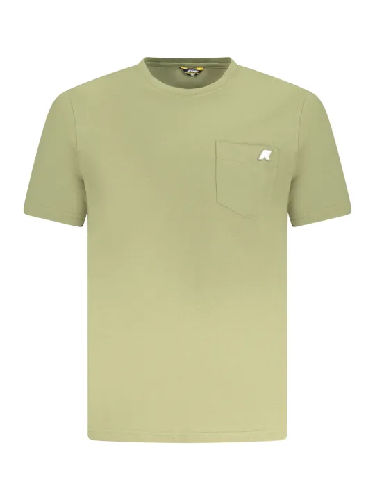 "K-WAY T-Shirts im Sale | Kurzarmshirt Rundhals mit Tasche und Logo KWAY K31368WSIGURJERSEY online kaufen"|Planet-Deluxe