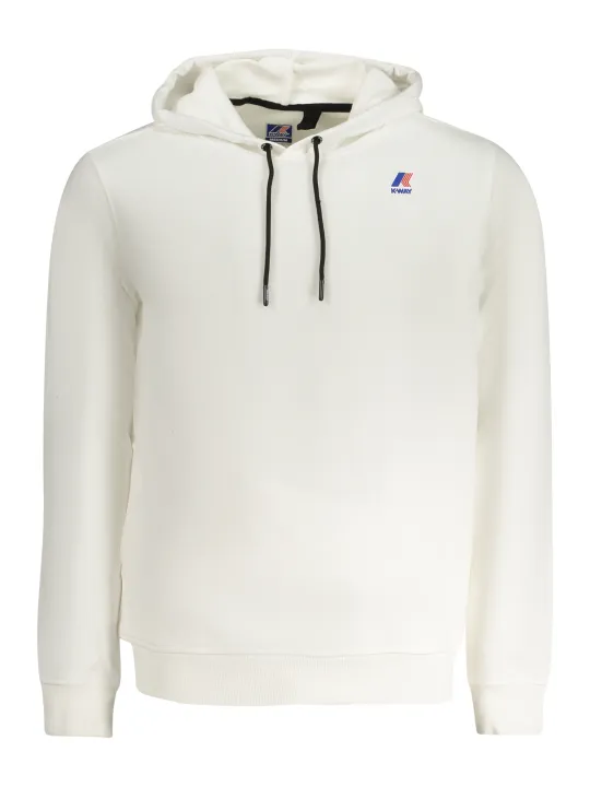 "K-WAY Sweatshirts im Sale | Kapuzensweatshirt Gebuerstet mit Taschen und Logo Print online kaufen"|Planet-Deluxe
