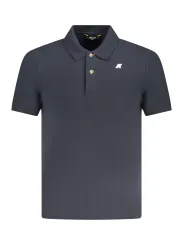 "K-WAY Poloshirts im Sale | Kurzarm Polo mit Applikation und Logo KWAY Vinnie Pique Schwarz online kaufen"|Planet-Deluxe