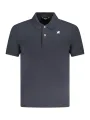 "K-WAY Poloshirts im Sale | Kurzarm Polo mit Applikation und Logo KWAY Vinnie Pique Schwarz online kaufen"|Planet-Deluxe