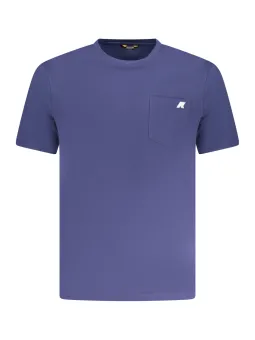 "Kurzarm T-Shirt mit Rundhals, Tasche & K-Way Logo"