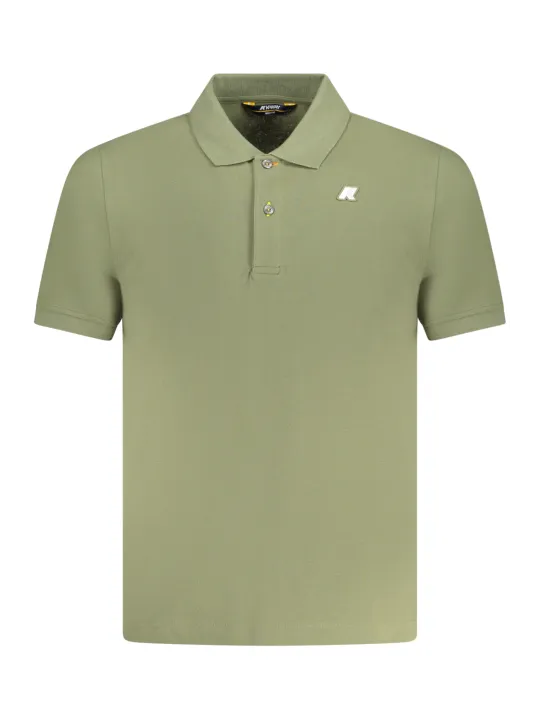 "K-WAY Poloshirts im Sale | Kurzarm Poloshirt 2 Knöpfe Logo KWAY Vinnie Pique online kaufen"|Planet-Deluxe