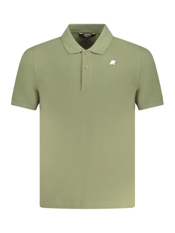 "K-WAY Poloshirts im Sale | Kurzarm Poloshirt 2 Knöpfe Logo KWAY Vinnie Pique online kaufen"|Planet-Deluxe