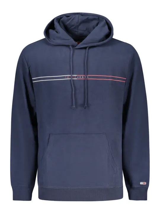"Tommy Hilfiger Sweatshirts im Sale | Nachhaltiger Kapuzenpullover mit Print Tasche  online kaufen"|Planet-Deluxe