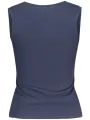 "Tommy Hilfiger Hemden im Sale | Tommy Hilfiger Damen Tanktop DW0DW20673_BLC1G - Weiter Ausschnitt, Stickerei Logo, 95% Regenerative Baumwolle online kaufen"|Planet-Deluxe