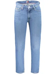 "Tommy Hilfiger Jeans im Sale | TAPERED DAD JEANS MIT STICKEREI UND LOGO AUS REG. BAUMWOLLE online kaufen"|Planet-Deluxe