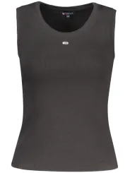 "Tommy Hilfiger Hemden im Sale | Tommy Hilfiger Damen Tanktop DW0DW20673_NEBDS - Weiter Ausschnitt, Stickerei-Logo, 95% Regenerative Baumwolle Hemd online kaufen"|Planet-Deluxe