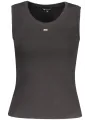 "Tommy Hilfiger Hemden im Sale | Tommy Hilfiger Damen Tanktop DW0DW20673_NEBDS - Weiter Ausschnitt, Stickerei-Logo, 95% Regenerative Baumwolle Hemd online kaufen"|Planet-Deluxe