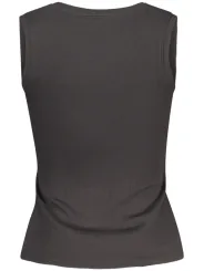 "Tommy Hilfiger Hemden im Sale | Tommy Hilfiger Damen Tanktop DW0DW20673_NEBDS - Weiter Ausschnitt, Stickerei-Logo, 95% Regenerative Baumwolle Hemd online kaufen"|Planet-Deluxe