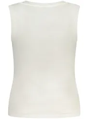 "Tommy Hilfiger Hemden im Sale | Tommy Hilfiger Damen Tanktop DW0DW20673_BIYBL - Weiter Ausschnitt, Besticktes Logo, 95% Regenerative Baumwolle online kaufen"|Planet-Deluxe