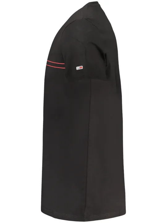 "Tommy Hilfiger T-Shirts im Sale | Regeneratives T-Shirt mit Logo Print und Rundhalsausschnitt online kaufen"|Planet-Deluxe