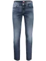 "Tommy Hilfiger Jeans im Sale | Tommy Hilfiger Slim Fit Jeans mit Stickerei und Logodetail online kaufen"|Planet-Deluxe