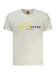 "Tommy Hilfiger T-Shirts im Sale | Tommy Hilfiger Bio-Baumwolle Logo T-Shirt Kurzarm Rundhals online kaufen"|Planet-Deluxe