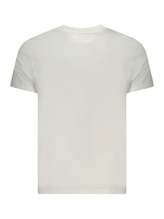 "Tommy Hilfiger T-Shirts im Sale | Tommy Hilfiger Bio-Baumwolle Logo T-Shirt Kurzarm Rundhals online kaufen"|Planet-Deluxe
